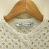 ザラ ZARA シースルー ロング丈 レースシャツ レディース import:XS