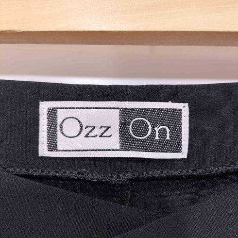 Ozzon Y2Kドラゴン刺繍レースアップパンツ レディース