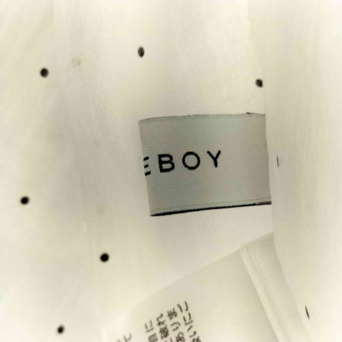 ページボーイ PAGEBOY シアーシャツラメ入りシャツ レディース FREE