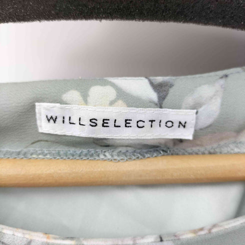 ウィルセレクション WILLSELECTION カスタムフリルフラワーワンピース レディース JPN:M