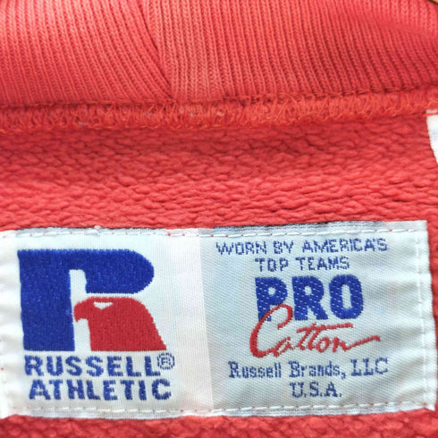 ラッセルアスレチック RUSSELL ATHLETIC Pro Cotton Sweat PullOver Button Up Hoodie メンズ JPN:L
