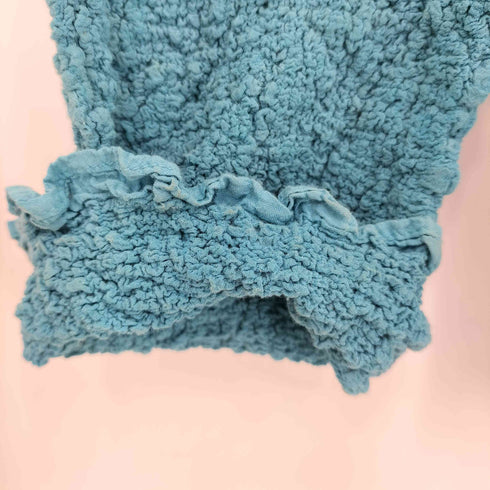 イッセイミヤケミー ISSEY MIYAKE me シワ加工 カリフラワー コットン ポリ カーディガン レディース