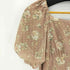 ウィルセレクション WILLSELECTION シフォン花柄ロングワンピース レディース S