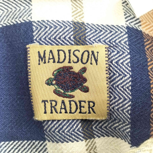 MADISON TRADER チェック柄フランネルシャツ メンズ JPN:L