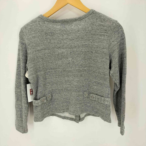アニエスベー agnes b. PARIS スナップボタン スウェット カーディガン レディース T2
