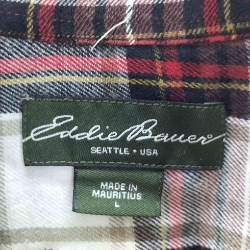 エディーバウアー Eddie Bauer 00s チェック柄ボタンダウンシャツ メンズ JPN:L