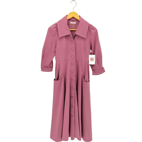 ウィルセレクション WILLSELECTION 配色ステッチワンピース レディース M
