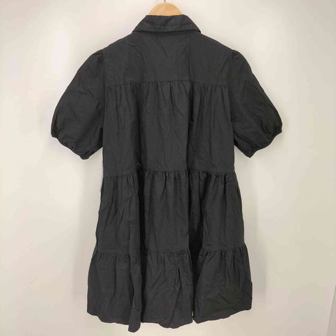 ザラ ZARA FLOUNCE DRESS ティアード フラウンス ワンピース レディース import:S