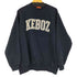 ケボズ KEboz ロゴワッペンクルーネックスウェット メンズ JPN:L