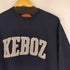 ケボズ KEboz ロゴワッペンクルーネックスウェット メンズ JPN:L