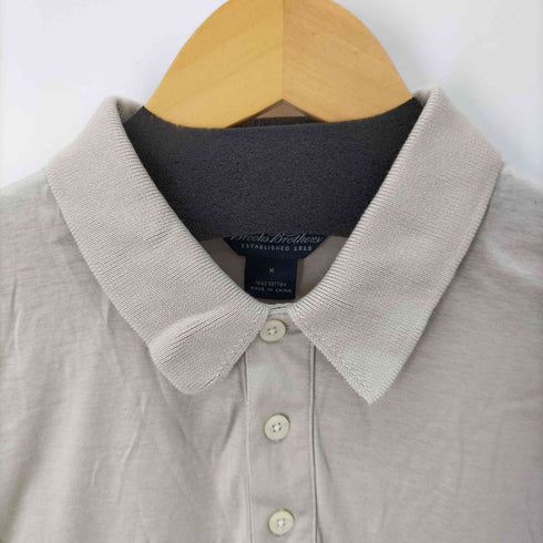 ブルックスブラザーズ BROOKS BROTHERS S/S ワンポイントロゴ刺繍ポロシャツ メンズ import:M
