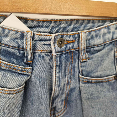 クラシカルエルフ CLASSICAL ELF タックテーパードデニムパンツ レディース JPN:S