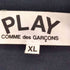 プレイコムデギャルソン PLAY COMME des GARCONS ロゴワッペン S/S ポロシャツ メンズ JPN:XL