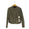 ザラ ZARA WOMAN シープレザー スタンドカラージャケット レディース import:L
