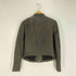 ザラ ZARA WOMAN シープレザー スタンドカラージャケット レディース import:L