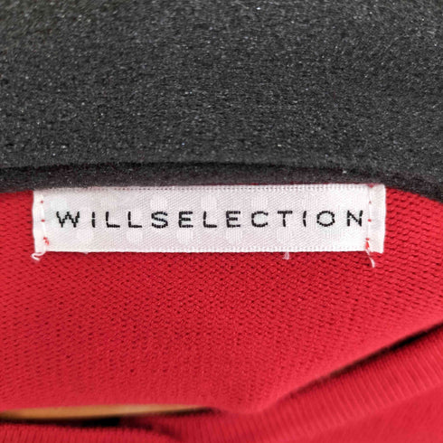 ウィルセレクション WILLSELECTION ハートボタン ノーカラーカーディガン レディース JPN:M