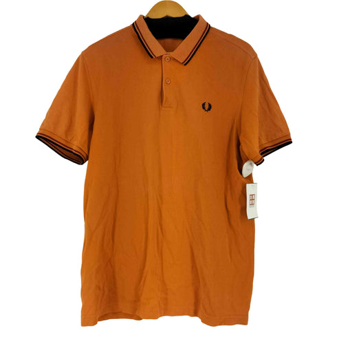 フレッドペリー FRED PERRY ロゴ刺繍 S/S ポロシャツ メンズ JPN:XL