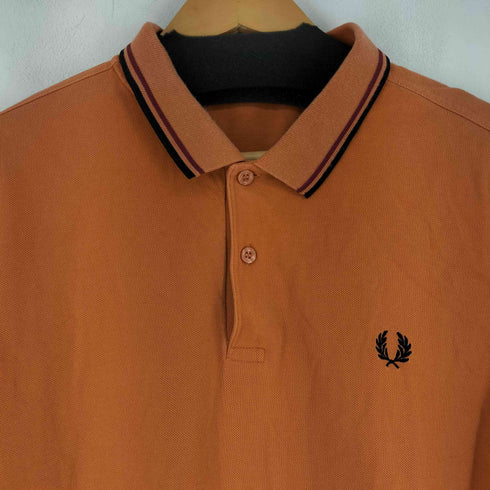 フレッドペリー FRED PERRY ロゴ刺繍 S/S ポロシャツ メンズ JPN:XL
