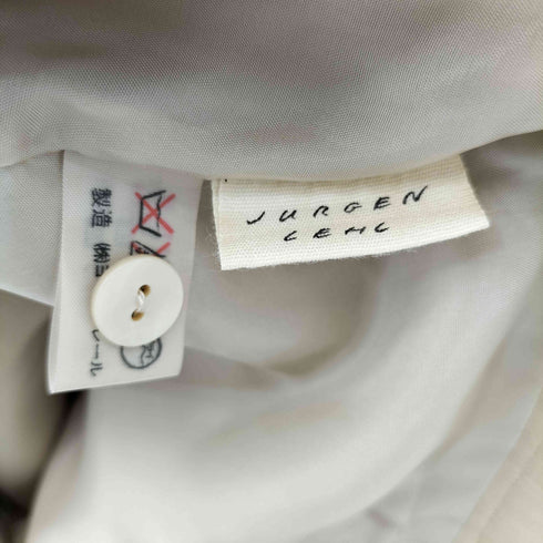 ヨーガンレール Jurgen Lehl 裾スリット プリーツ スカート レディース