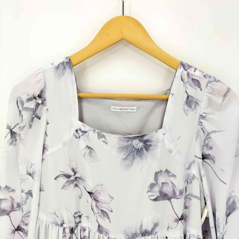 ウィルセレクション WILLSELECTION マーブルフラワーワンピース レディース JPN:M