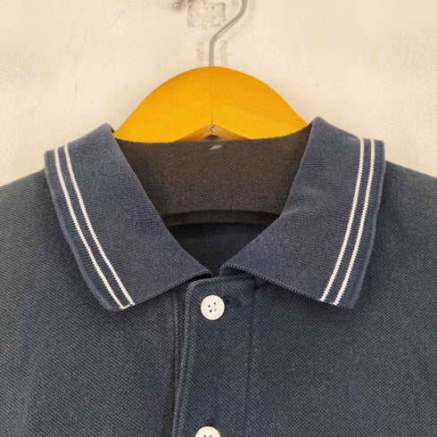アベイシングエイプ A BATHING APE ロゴ刺繍 S/S ポロシャツ メンズ JPN:L