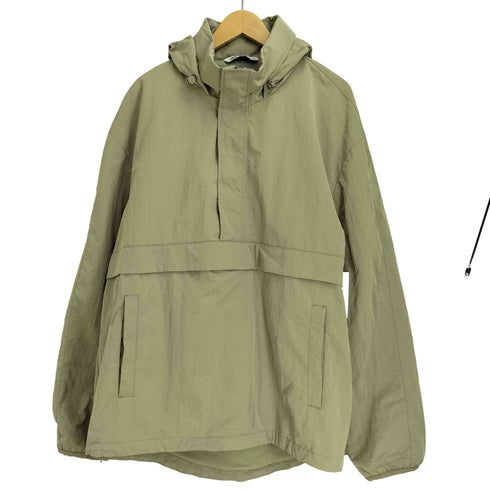 ザラ ZARA フード格納 ナイロンポリ アノラックパーカー メンズ import:L