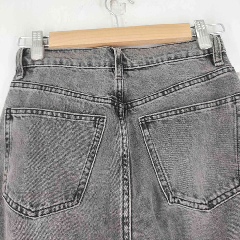 ザラ ZARA ブラックデニムパンツ レディース US 0