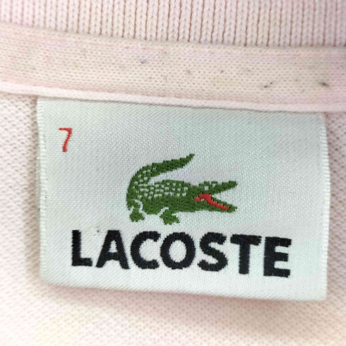 ラコステ LACOSTE ロゴワッペン S/S ポロシャツ メンズ 7