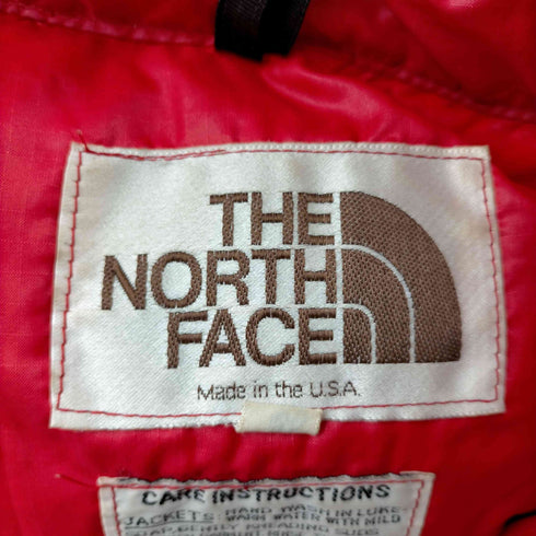 ザノースフェイス THE NORTH FACE 茶タグ グースダウンベスト USA製 メンズ JPN:M