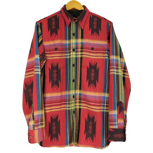 ポロラルフローレン POLO RALPH LAUREN ネイティブ柄 L/S シャツ メンズ JPN:S
