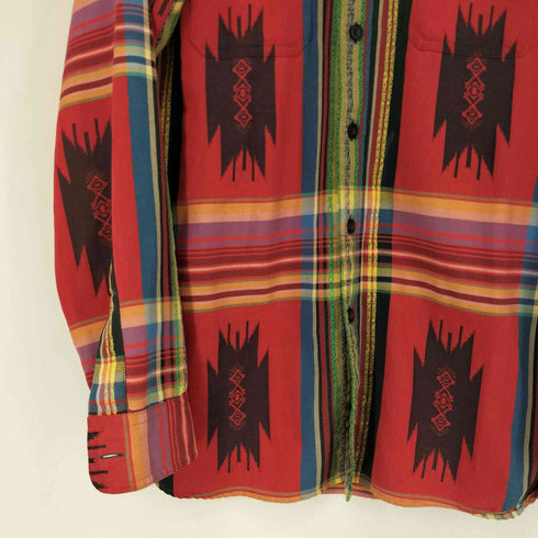ポロラルフローレン POLO RALPH LAUREN ネイティブ柄 L/S シャツ メンズ JPN:S