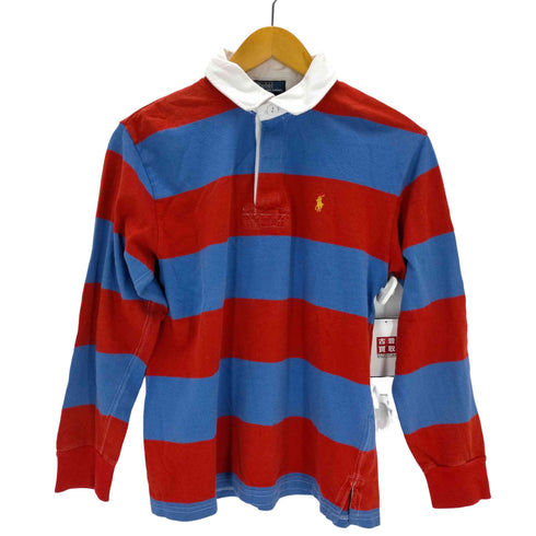 ポロバイラルフローレン Polo by RALPH LAUREN ポニー刺繍 ラガーシャツ レディース M 12/14
