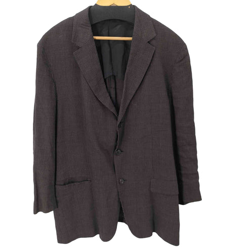 ヒューゴボス HUGO BOSS ストライプ柄テーラードジャケット メンズ