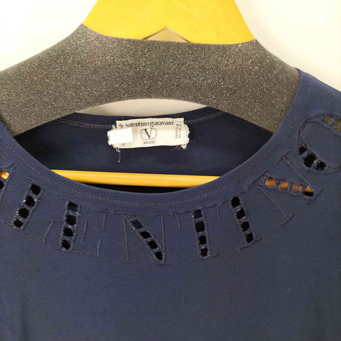 ヴァレンティノガラヴァーニ VALENTINO GARAVANI イタリア製 S/S ネックブランドロゴデザイン Tシャツ メンズ import:S