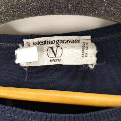 ヴァレンティノガラヴァーニ VALENTINO GARAVANI イタリア製 S/S ネックブランドロゴデザイン Tシャツ メンズ import:S