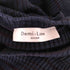 デミルクスビームス Demi-Luxe BEAMS ランダムリブ ハーフスリーブプルオーバー レディース