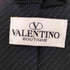 ヴァレンティノ Valentino イタリア製 シルク混 ストライプ柄ネクタイ メンズ