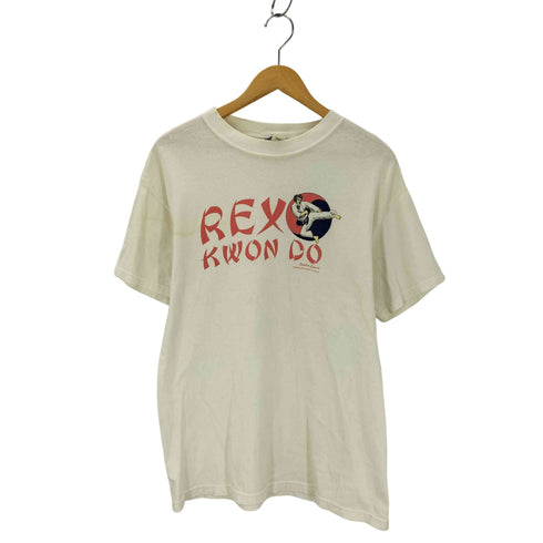 00s テコンドー プリントTシャツ メンズ