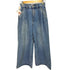 リリーブラウン Lily Brown 24AW タック ワイド デニムパンツ レディース JPN:0