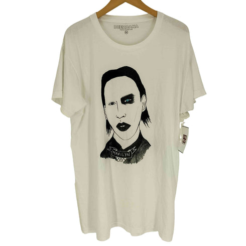 DEERDANA プリント Tシャツ レディース import:M