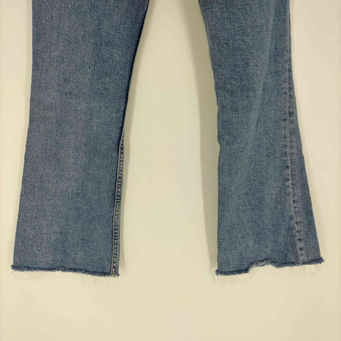 ザラ ZARA フレア クロップド デニム パンツ レディース EUR:36
