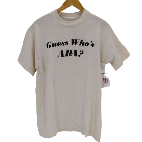 シングルステッチ プリントクルーネックTシャツ メンズ
