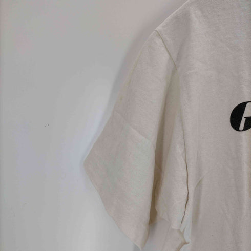シングルステッチ プリントクルーネックTシャツ メンズ