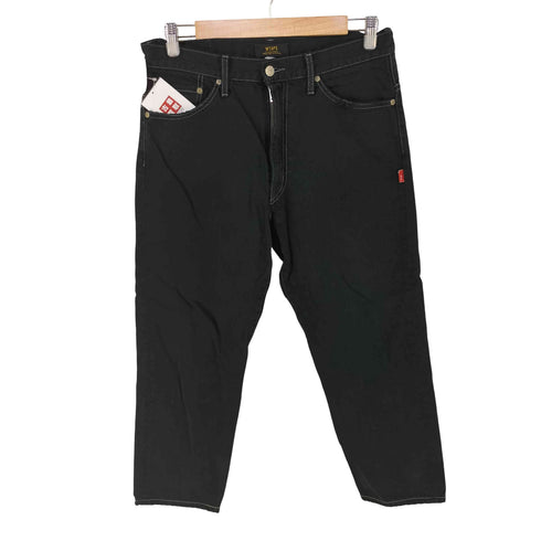 ダブルタップス WTAPS ワイドブラックデニムパンツ メンズ JPN:M