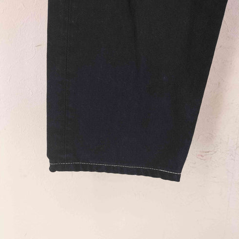 ダブルタップス WTAPS ワイドブラックデニムパンツ メンズ JPN:M