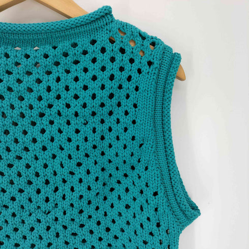 ザラ ZARA KNITTED CROP TOP ニット クロップド トップス レディース import:M