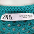 ザラ ZARA KNITTED CROP TOP ニット クロップド トップス レディース import:M