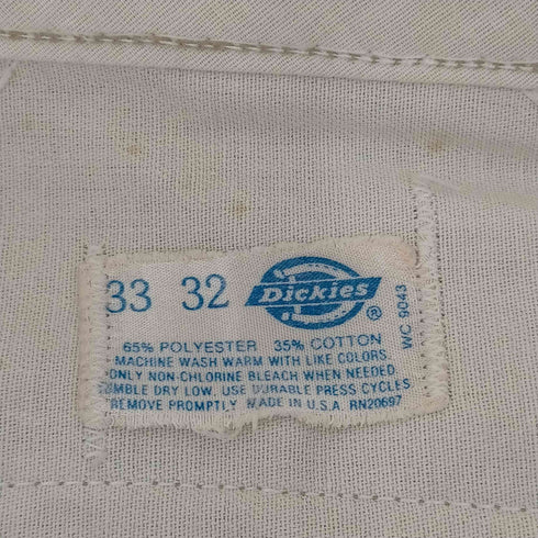 ディッキーズ Dickies USA製 ワークパンツ メンズ 33×32