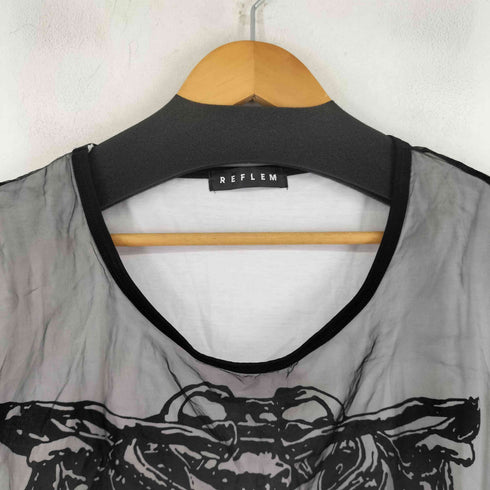 レフレム REFLEM シースルーレイヤードTシャツ レディース FREE