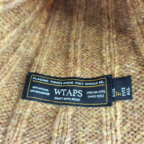ダブルタップス WTAPS 14AW ウールニットキャップ BEANIE WOOL メンズ